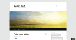 Desktop Screenshot of duncanriach.com